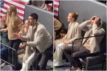 Djokovic tifoso a Milano Cortina, vede il pattinaggio e… ‘impazzisce’