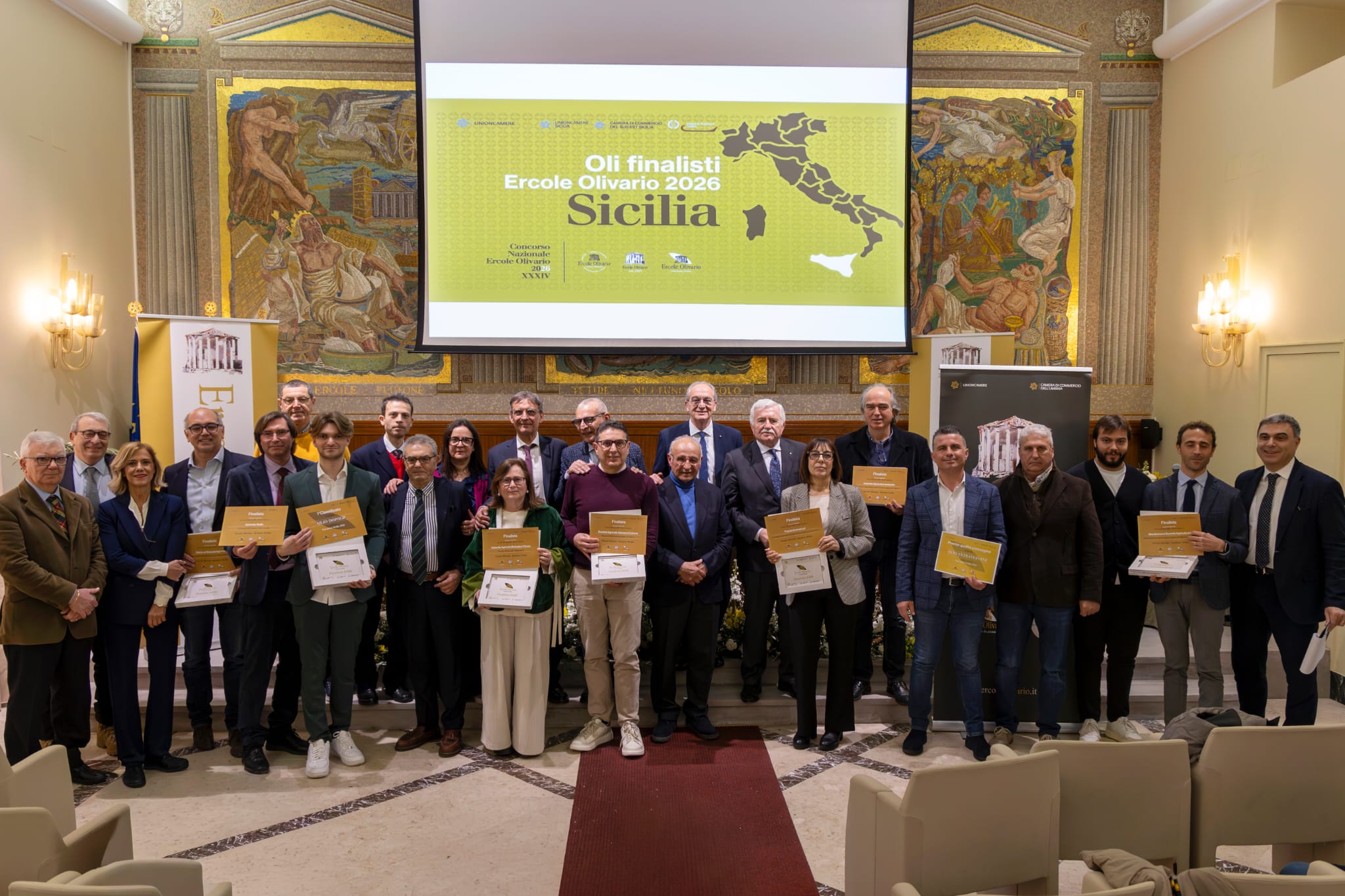 “Premio Ercole Olivario Regione Sicilia 2026”, boom di partecipanti: 14 aziende alla finale nazionale