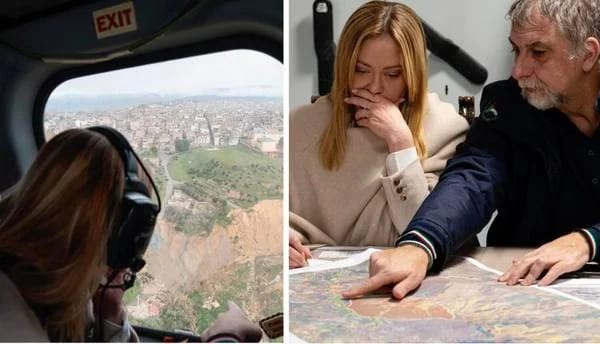 Maltempo, la premier Meloni: “Mercoledì il decreto in Cdm, a Niscemi 150 milioni”