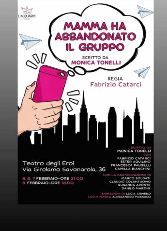 Monica Tonelli porta in scena le chat delle mamme: “Hanno invaso le nostre vite”