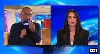 Sanremo, Carlo Conti e la richiesta a sorpresa a Giorgia Cardinaletti: “Conduci la finale del Festival con me?”