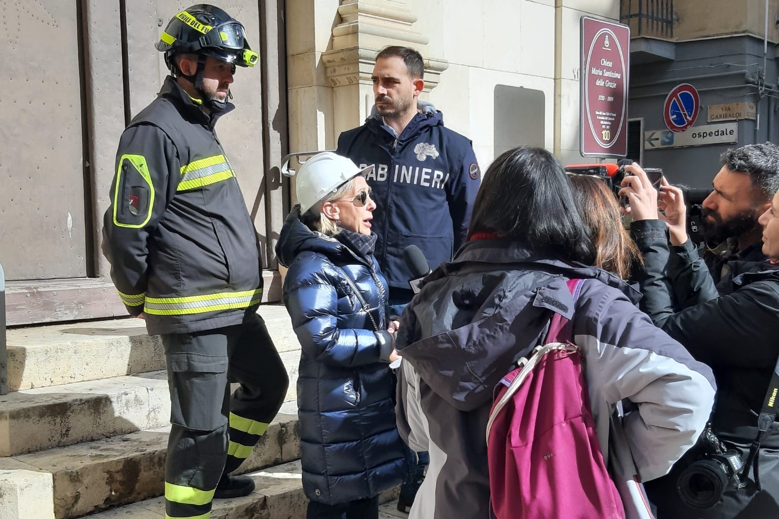 Frana a Niscemi, Scarpinato sottolinea: «Beni culturali saranno messi in sicurezza in tempi rapidi»