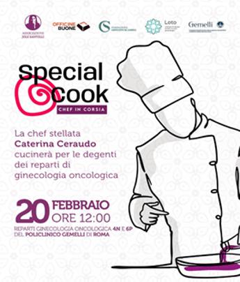 Tumori: ‘Special cook’ al Gemelli, chef stellati in corsia messaggio di speranza per le pazienti