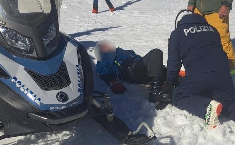 Sicurezza e salvataggi sulle piste assicurati dalla Polizia di Stato nel versante Etna Nord: soccorse 14 persone