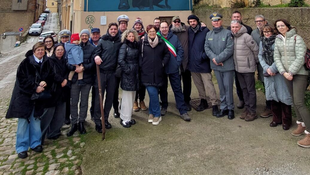 Inaugurato a Gangi il murale “Kore di Madre” dell’artista Igor Scalisi Palminteri