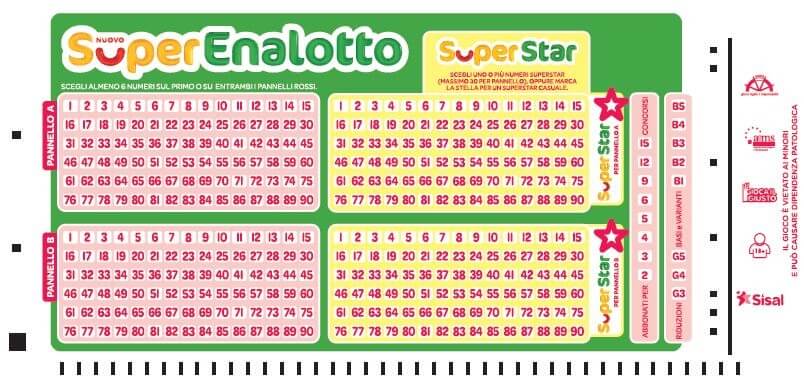 SuperEnalotto: in Sicilia centrati quattro “5” per un totale che sfiora i 20mila euro