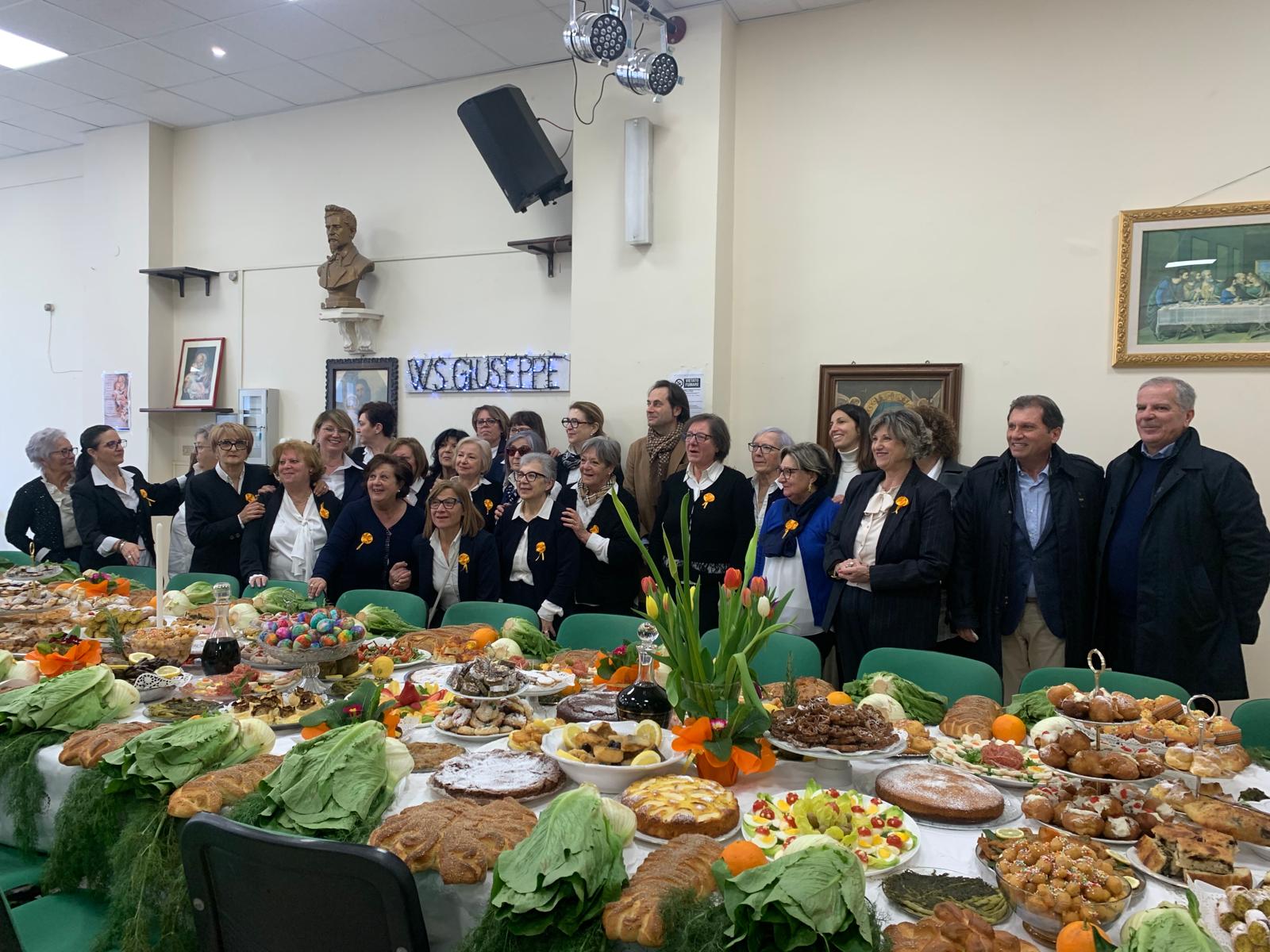 San Cataldo, “tavola di San Giuseppe” della società ‘Cesare Battisti’