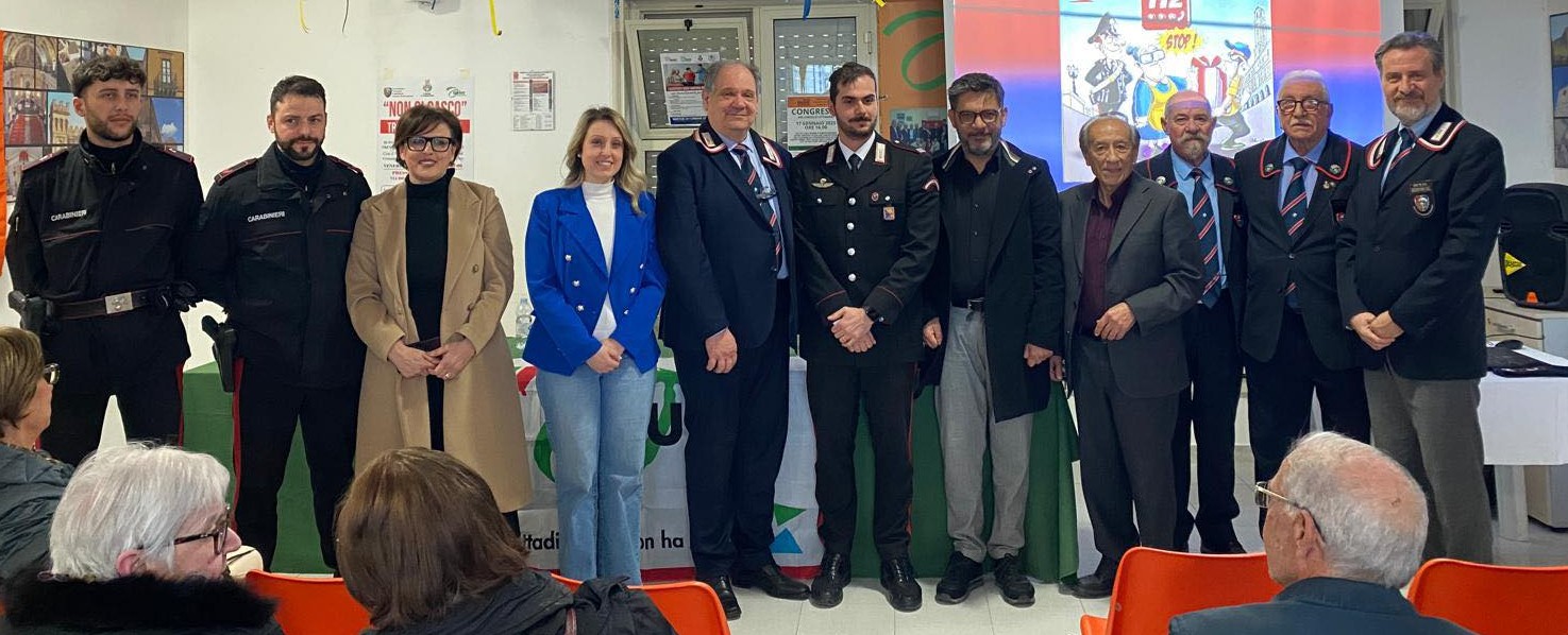 Sommatino. Amministrazione comunale e Associazione Nazionale Carabinieri contro truffe ad anziani e persone deboli