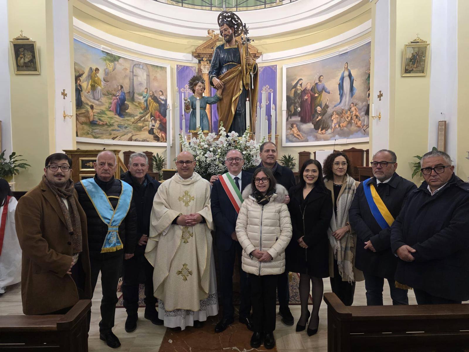 Milena, Festa San Giuseppe. Dono della chiave al Santo Protettore