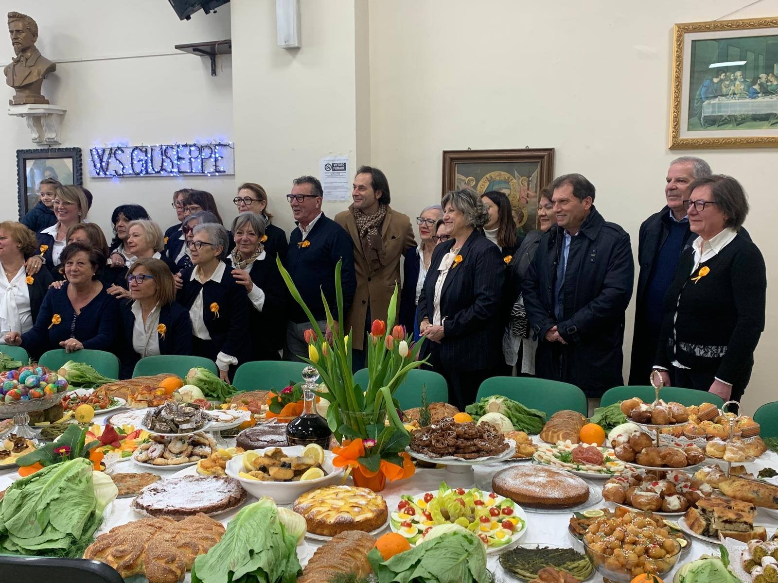 San Cataldo. Solidarietà e tradizione con la Tavola di San Giuseppe presso la Società “Cesare Battisti”