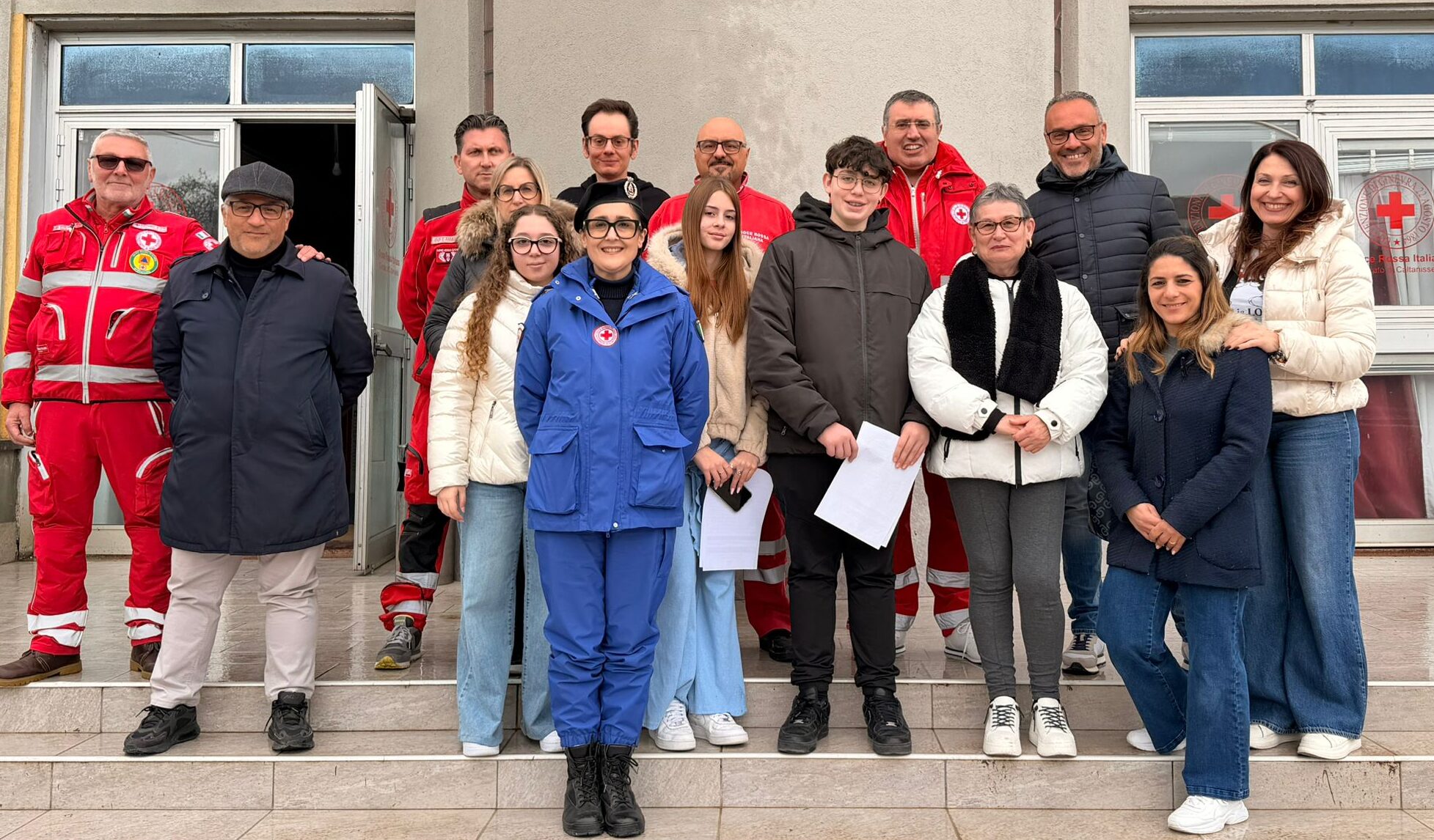 Cresce la famiglia della Croce rossa italiana di Caltanissetta, sedici nuovi volontari superano l’esame finale
