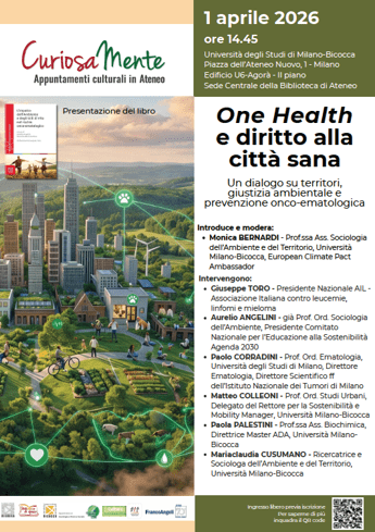 Oncoematologia, Ail presenta libro su impatto di ambiente e stili vita