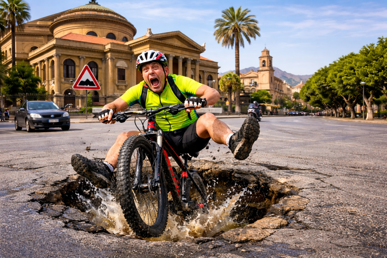 Nasce app per segnalare al Comune di Palermo le buche stradali. Palermoalert ha prodotto finora 150 segnalazioni