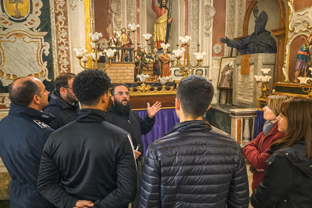 L’arte come sentiero di Riconciliazione: i giovani dell’IPM di Caltanissetta al Museo del Seminario Vescovile ed in Cattedrale