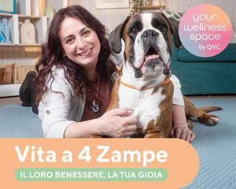 Qvc Italia, debutta nuova categoria per care con uno show su amici a quattro zampe
