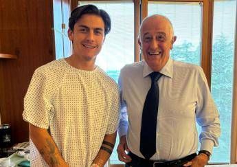 Roma, Dybala operato al ginocchio: fuori per 5 settimane