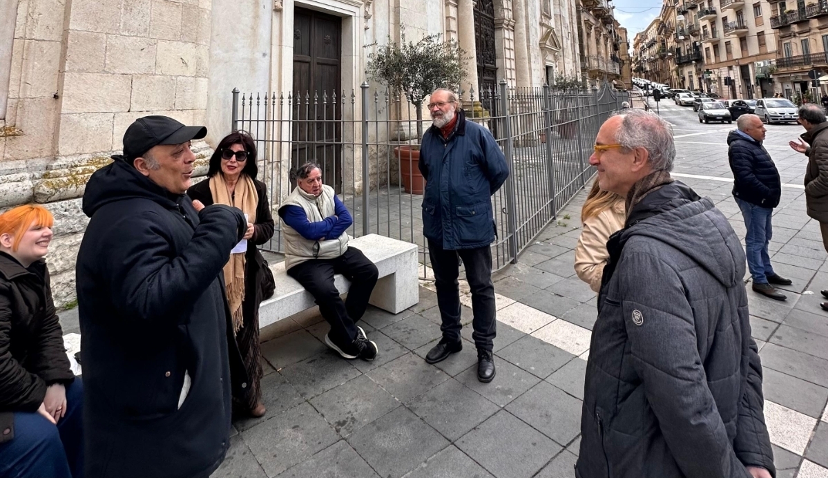 Caltanissetta, Gero Casano guida la passeggiata  culturale “Piazza Garibaldi narrata: tra Arte, Fede e Parola”