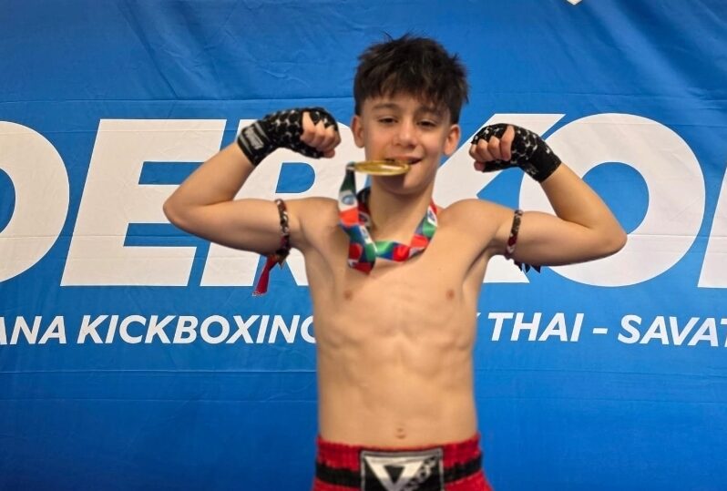 Caltanissetta, Dragon Academy Group: a 12 anni Giuseppe Palmeri conquista il Titolo Italiano Assoluto ai Campionati Italiani Federkombat di Muay Thai