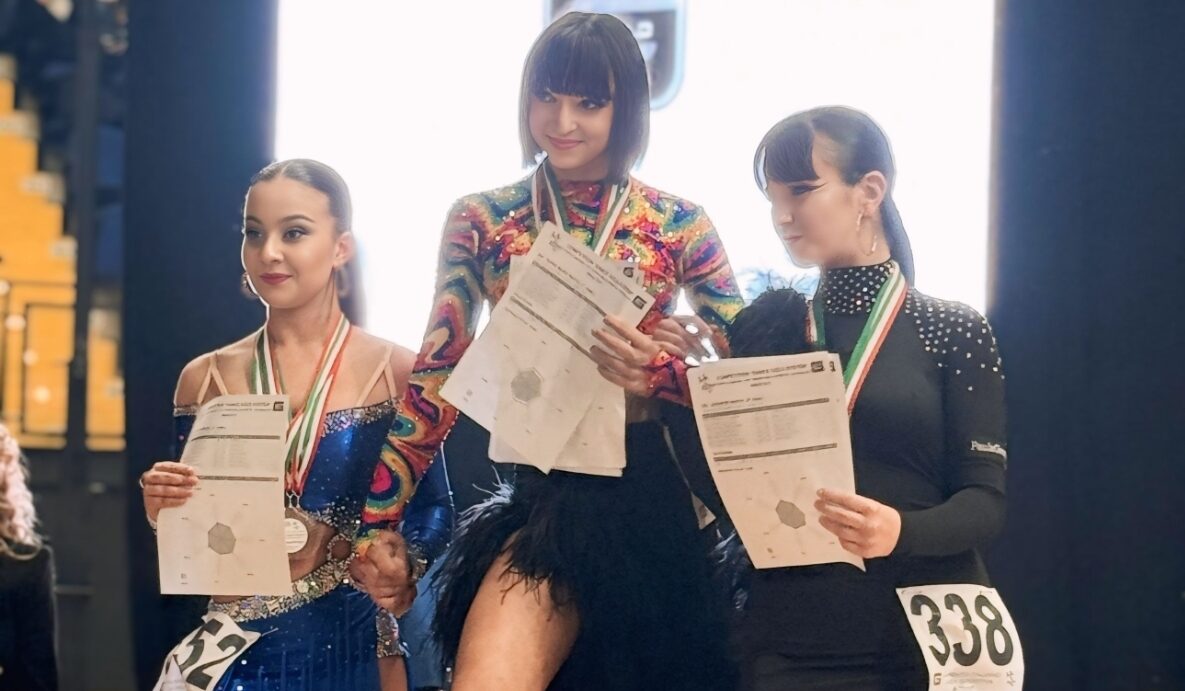 Caltanissetta, la scuola di danza sportiva New Planet Academy protagonista tra Milazzo e Catania: 32 medaglie nel weekend di gare