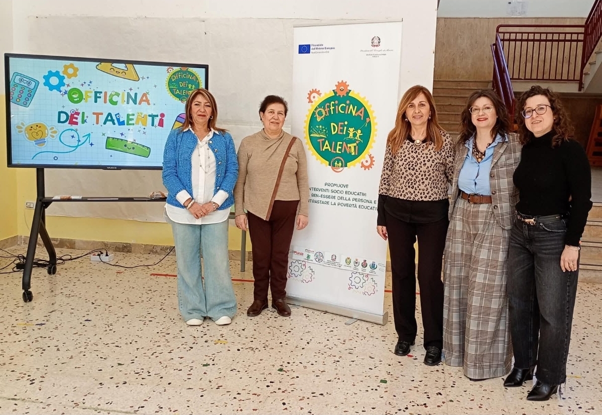 Erice. Contrasto alla povertà educativa, prosegue il progetto “Officina dei Talenti”: studenti e territorio a confronto