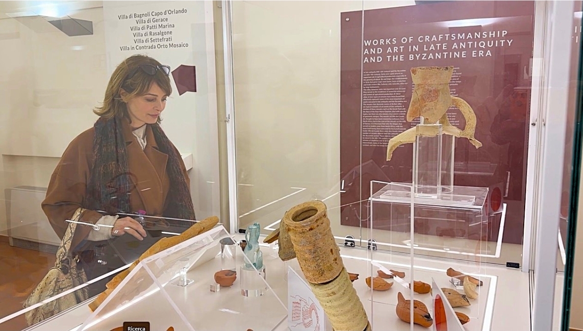 Turismo, Violante Placido e le sorprese di Piazza Armerina