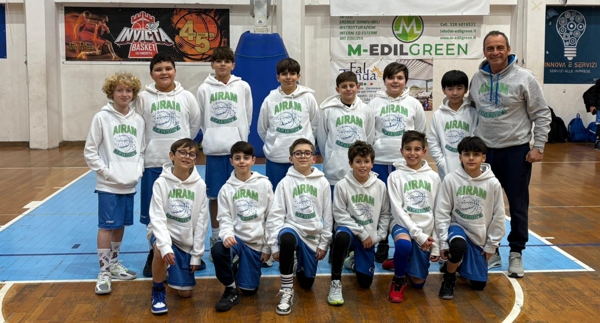 Trofeo esordienti di minibasket: Airam CL e Icaro Santa Caterina si qualificano per i play-off