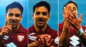 Torino-Lazio, Simeone segna ed esulta come… Sal Da Vinci
