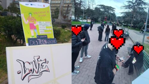 La rivoluzione del ” Fuori “: l’Educativa di Strada di DesTEENazione scende in campo tra presidii, arte di strada e un giornale