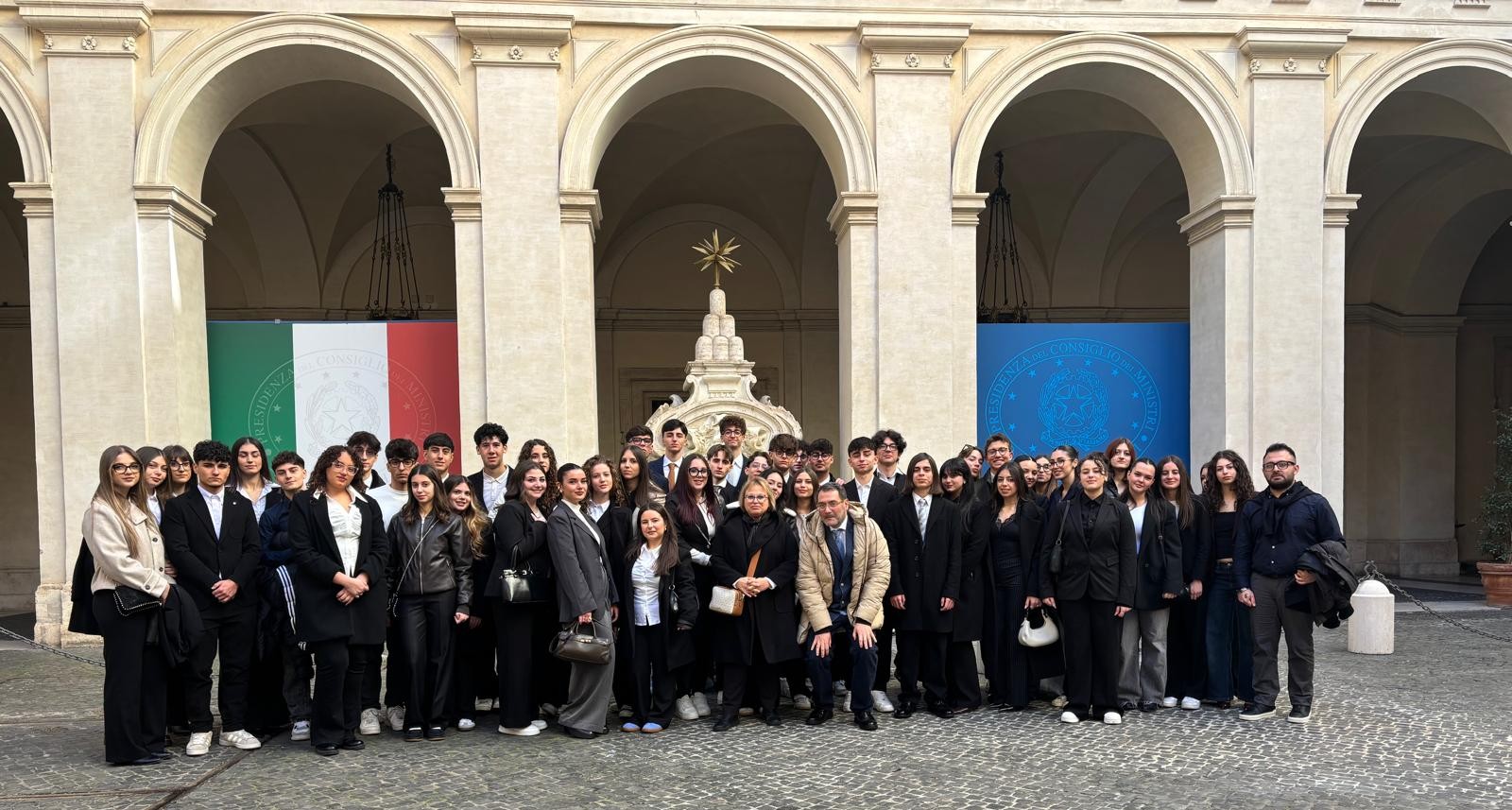 Caltanissetta. Dal cuore della Sicilia al cuore delle Istituzioni: il Liceo “Volta” approda a Palazzo Chigi