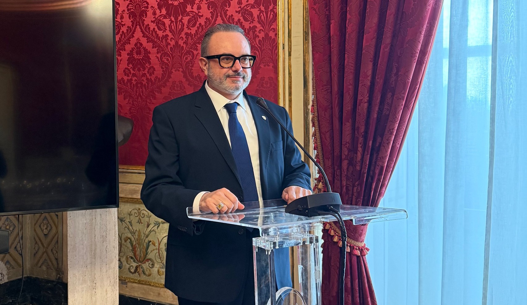 Arialdo Giammusso (ex presidente Nissa) in Convegno a Palazzo dei Normanni: “Sport strumento di crescita se inserito in contesto solido”