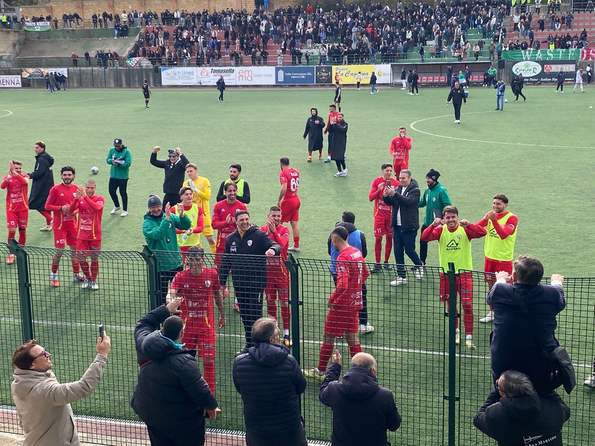Serie D. La domenica perfetta della Nissa: vittoria 1-5 nel derby con la Sancataldese al “Mazzola” e primato in classifica