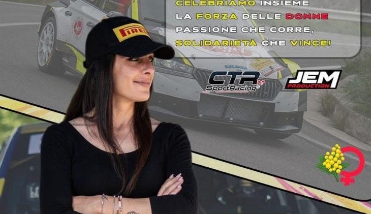 Caltanissetta. Per la festa della donna dell’8 marzo evento benefico a sostegno di Niscemi con la pilota rally Elisabetta Franchina