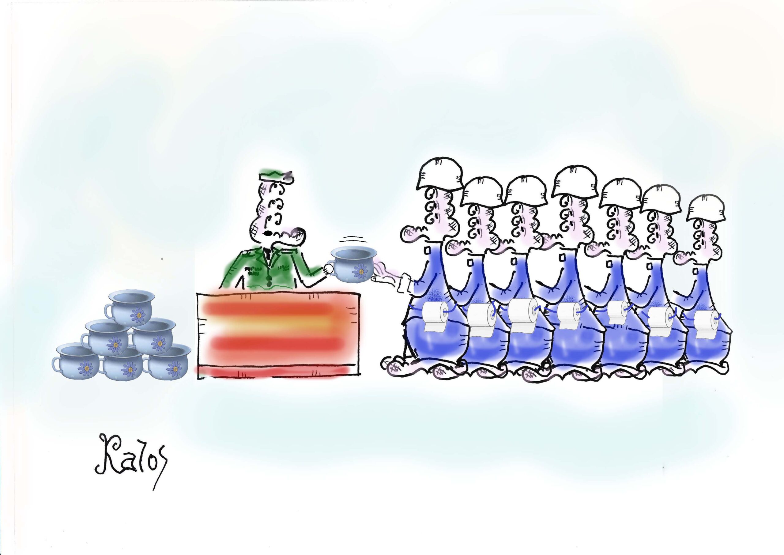 La consegna del vaso da notte …