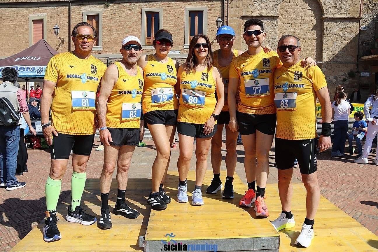 Atletica. Gli atleti della Marathon Caltanissetta in evidenza al 3^ Trofeo Podistico di Aidone
