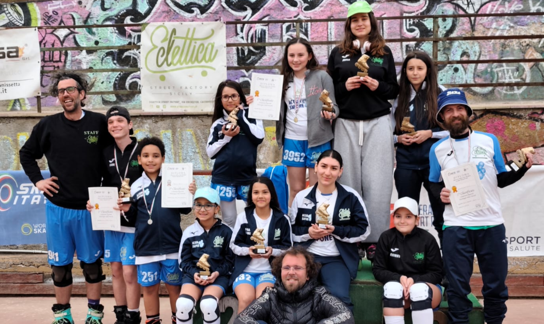Pattinaggio Freestyle. Secondo posto per l’Asd Eclettica nella prima tappa del campionato regionale