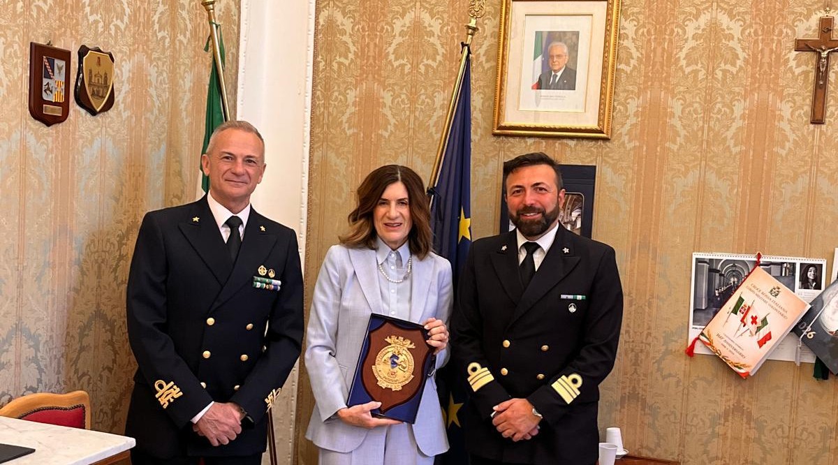 Caltanissetta. Il Direttore Marittimo della Sicilia Occidentale in visita al Prefetto