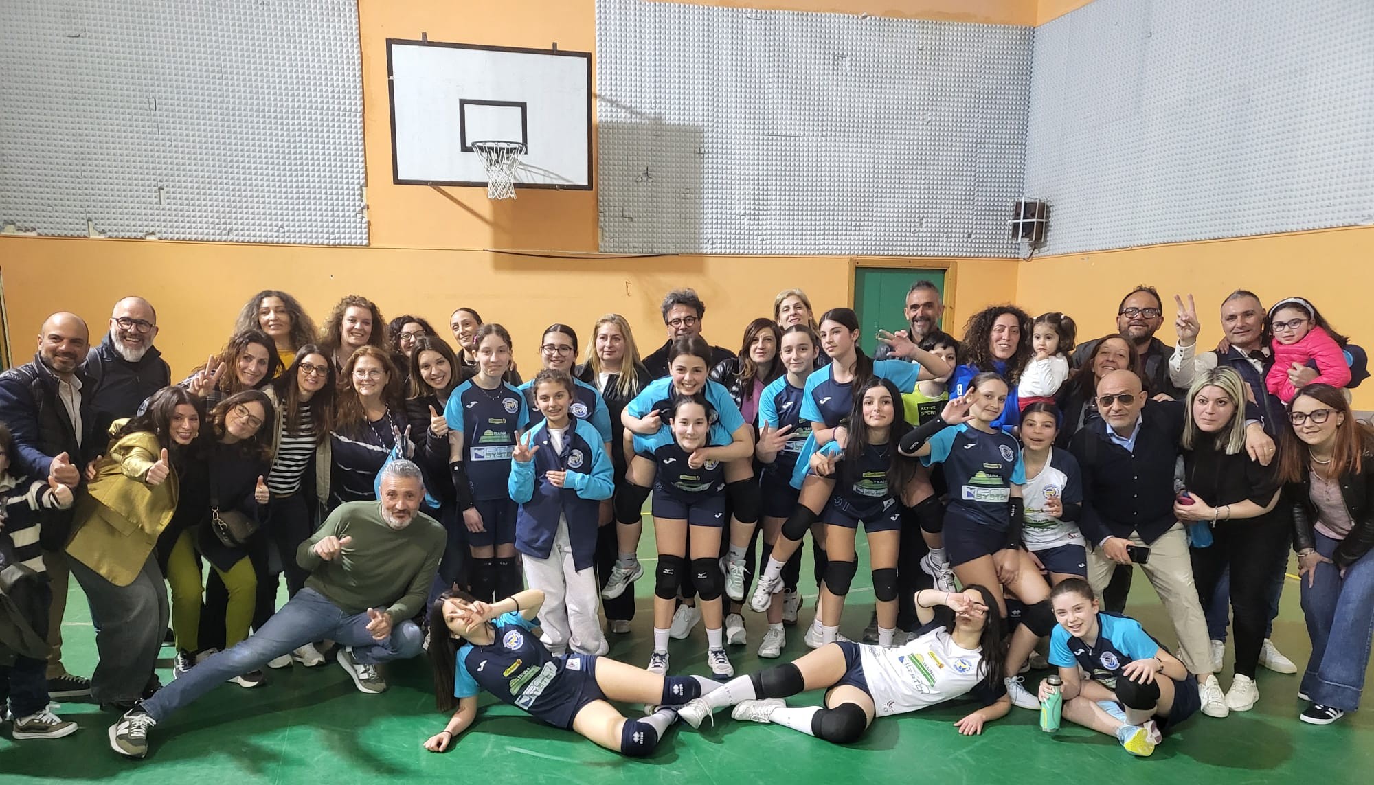 Under 14 pallavolo femminile. L’Albaverde Traina chiude la stagione imponendosi 0-3 sulla Junior San Cataldo