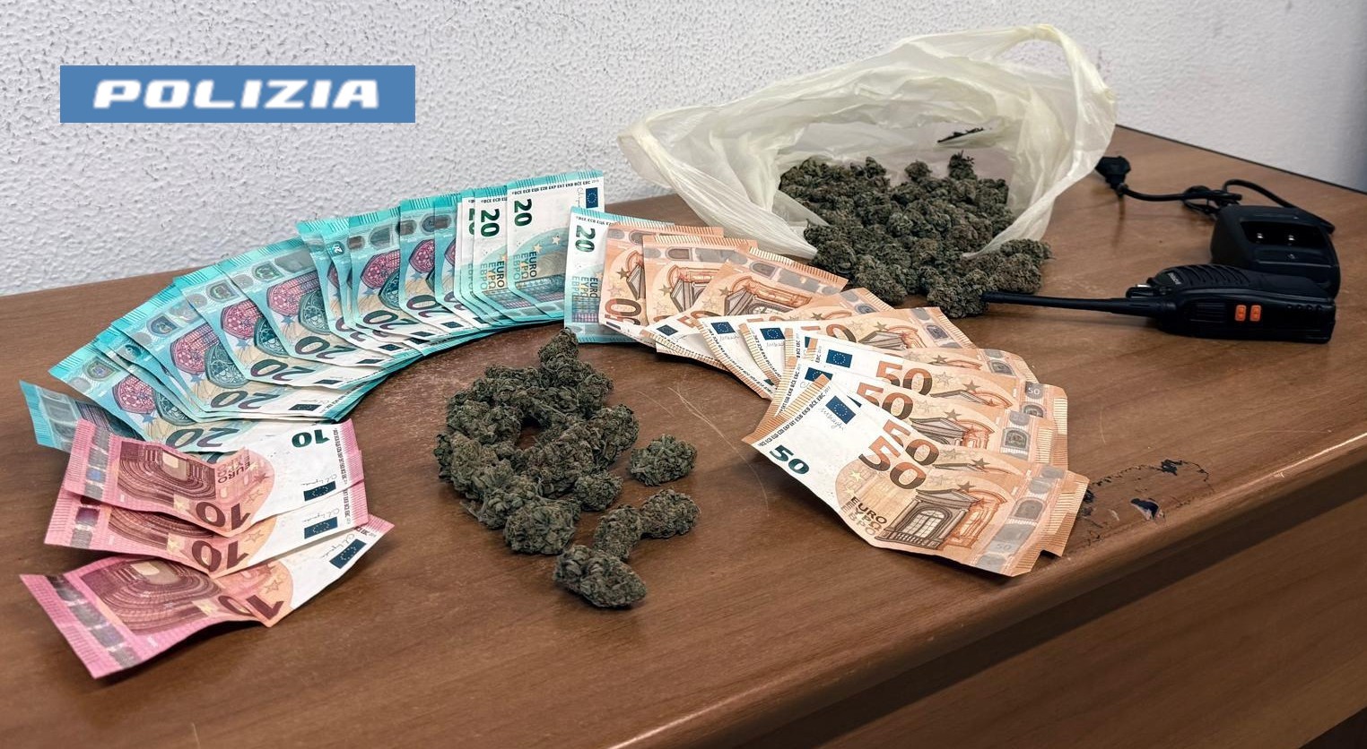 Con ricetrasmittente comunicava con altri spacciatori: arrestato a Catania dalla Polizia un giovane