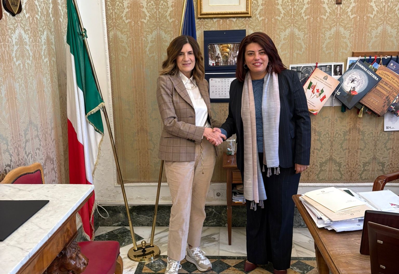 Caltanissetta. Il Console Generale del Regno del Marocco a Palermo in visita al Prefetto