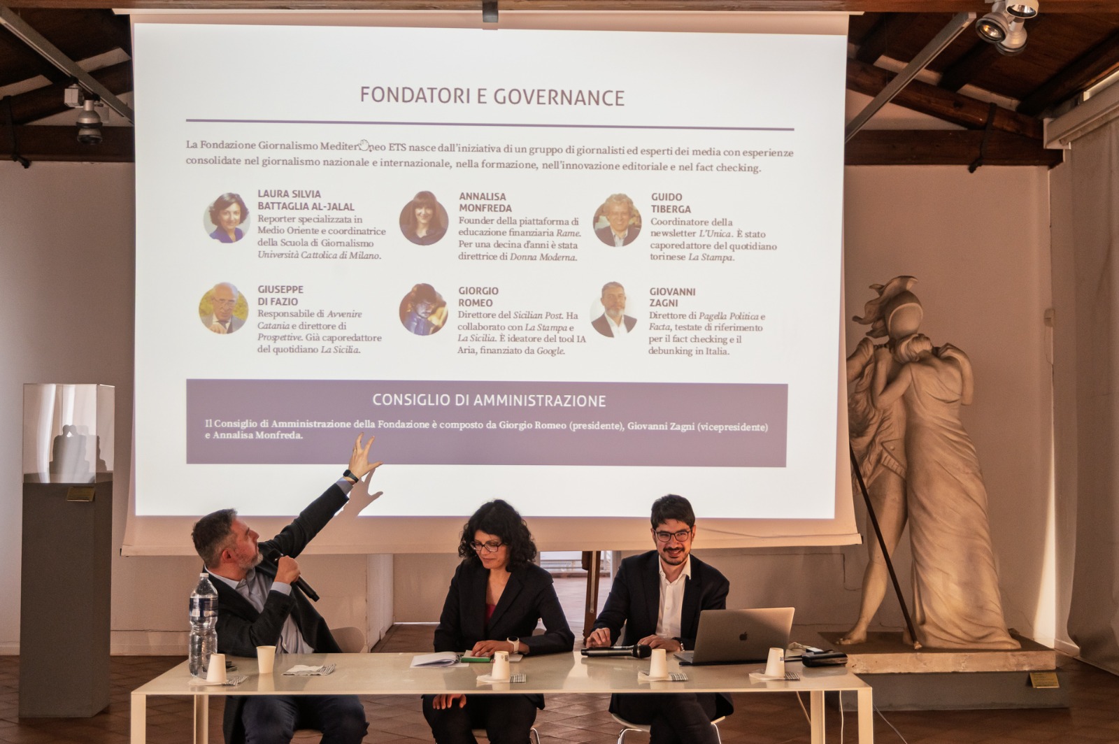 Informazione, fiducia e comunità: presentata a Palermo la Fondazione Giornalismo Mediterraneo