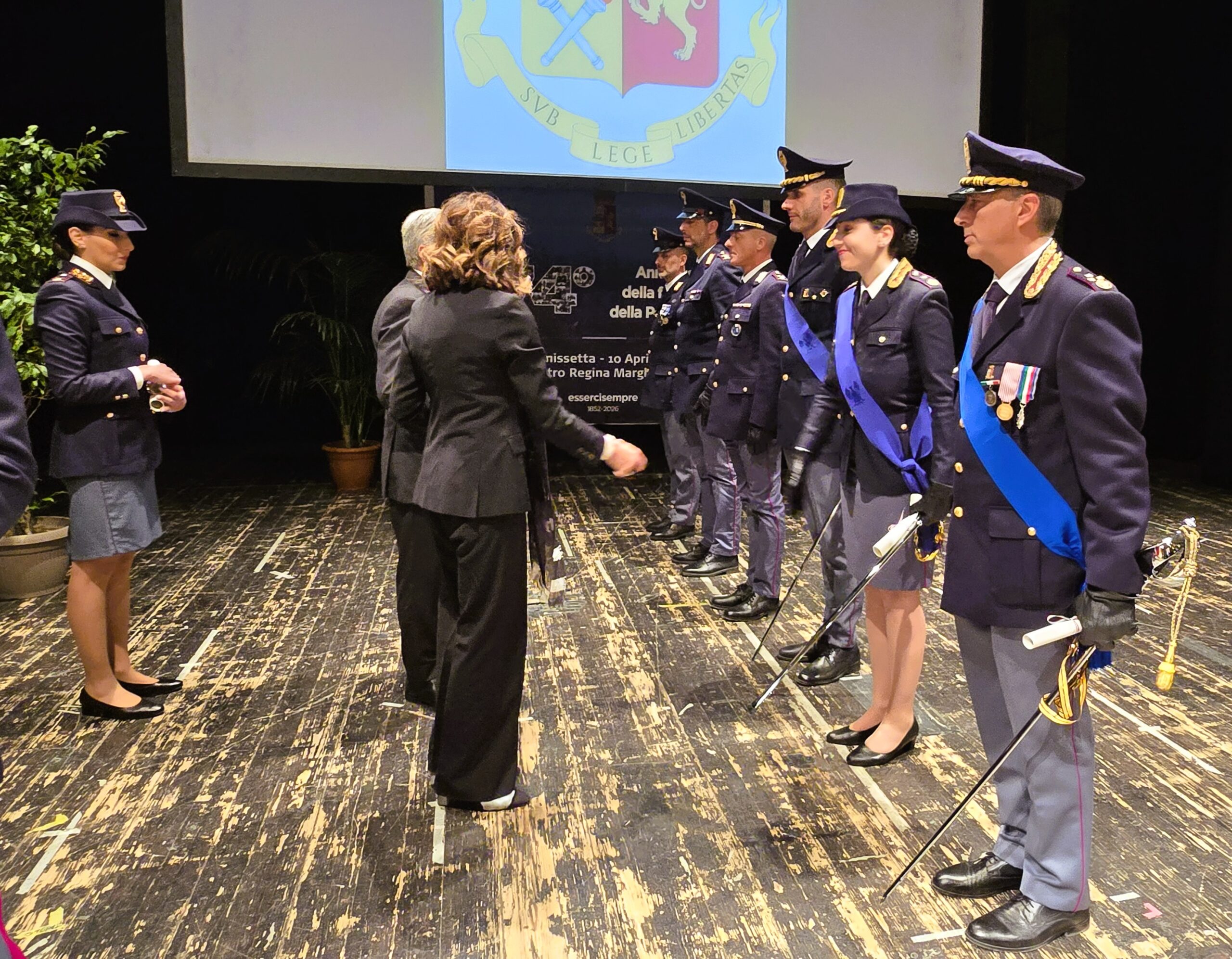 Sono 28 i poliziotti premiati a Caltanissetta in occasione del 174° Anniversario della fondazione della Polizia