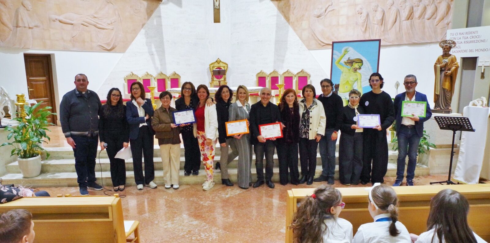 Caltanissetta, alla Chiesa San Pietro musica e passione con la rassegna di cori scolastici “Benvenuta Primavera”