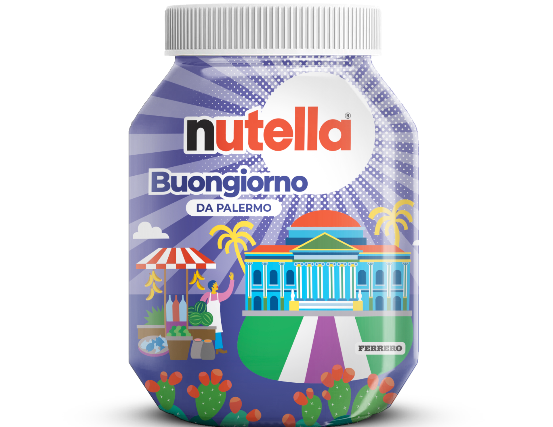 “Nutella®Buongiorno” dedica un vasetto a Palermo: la Città tra le protagoniste della Limited Edition 2026 in collaborazione con Enit Spa