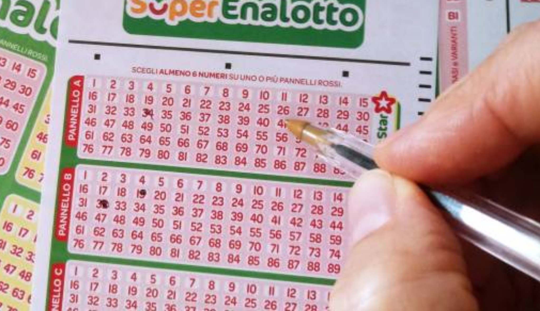 SuperEnalotto, in Sicilia sfiorato il “6”: centrati cinque “5” per oltre 58mila euro