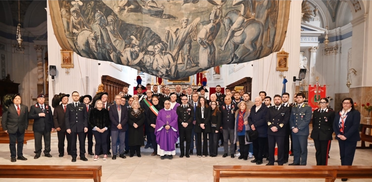 Niscemi, l’Arma ricorda il Carabiniere Vincenzo Caruso: medaglia d’oro al valore militare