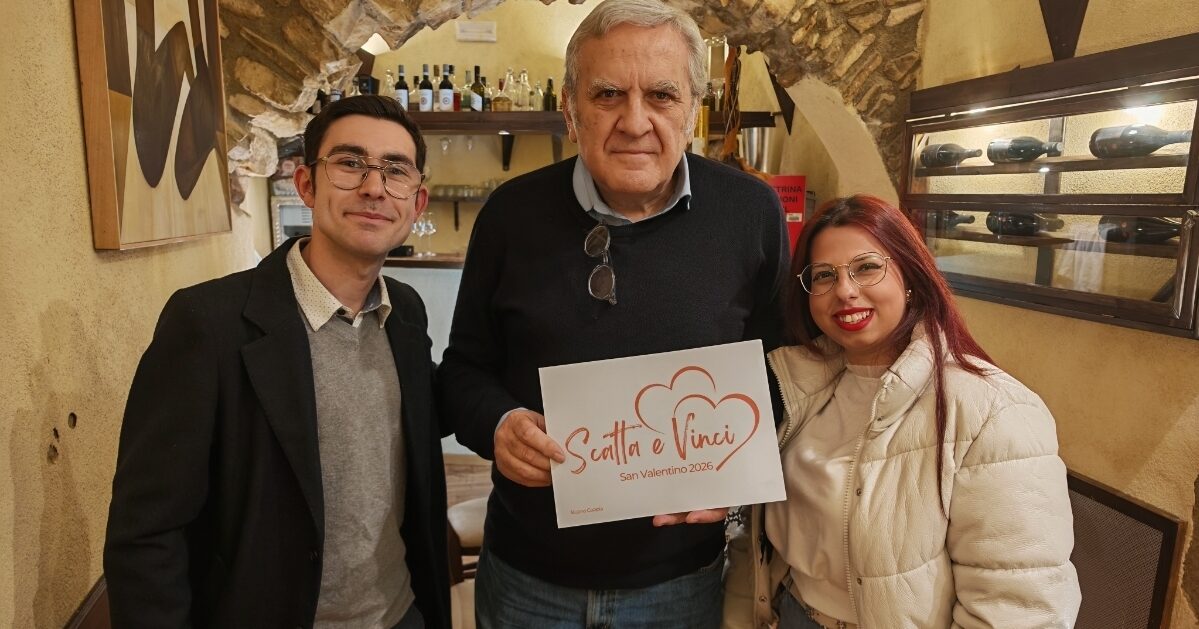 Caltanissetta, consegnato il premio del contest di San Valentino 2026: cena d’autore al ristorante Sale&Pepe