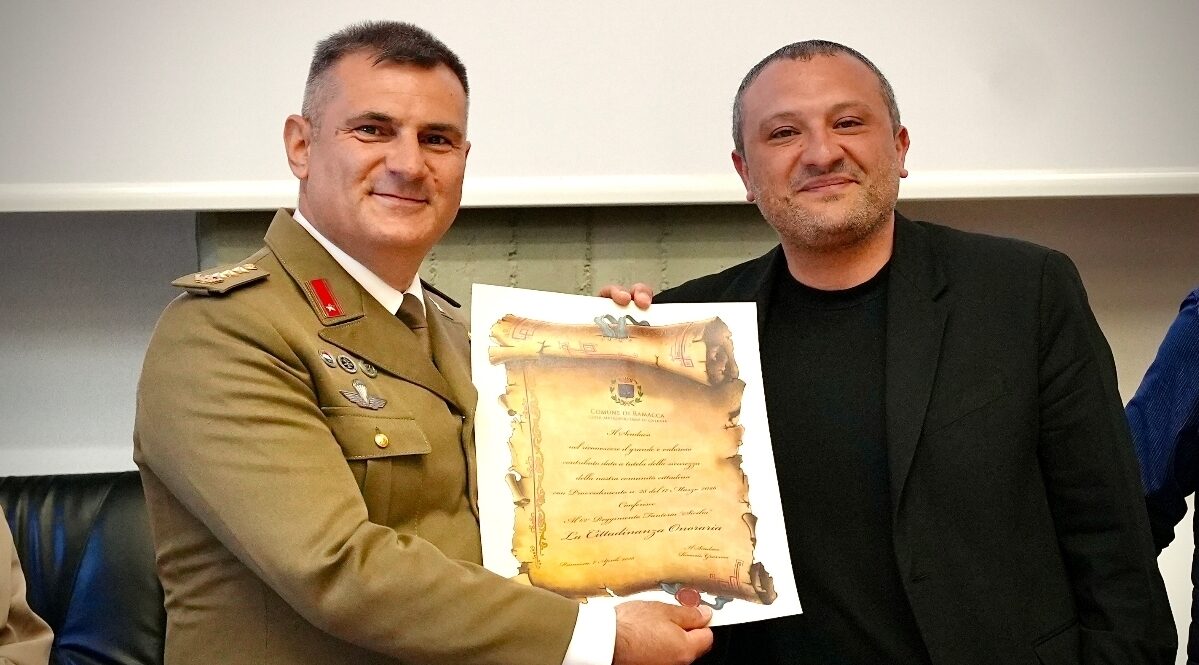 Il Comune di Ramacca conferisce la cittadinanza onoraria al 62° Reggimento Fanteria “Sicilia”
