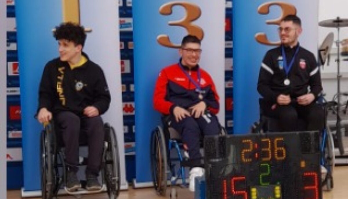Caltanissetta, Andrea Martorana conquista il bronzo nazionale per la scherma in carrozzina