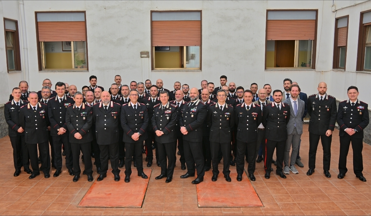 Carabinieri, il Generale di Corpo d’Armata Claudio Domizi in visita al Comando Provinciale di Enna