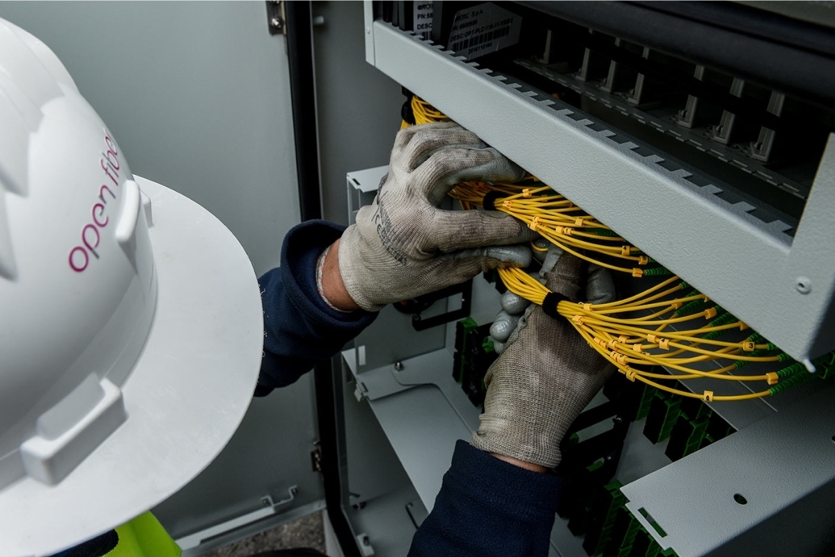 PNRR, Open Fiber porta Internet a 1 Giga a San Cataldo